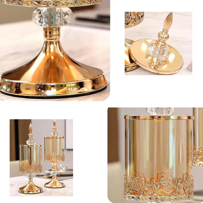 Luxury European Style Glass Container